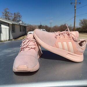 Adidas Women's Soft Pink Sneakers